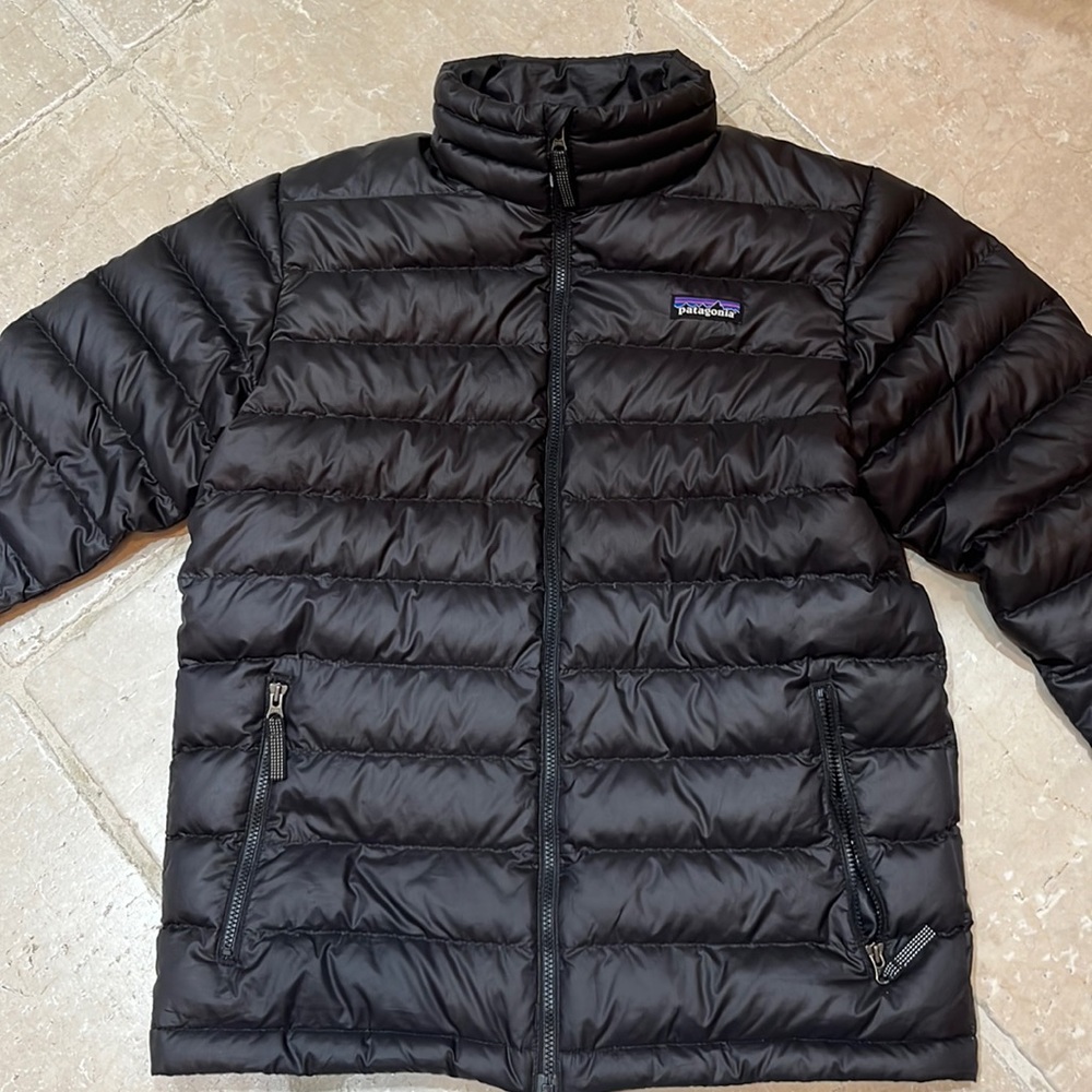 Patagonia Kids Midnight Black Puffer Coat